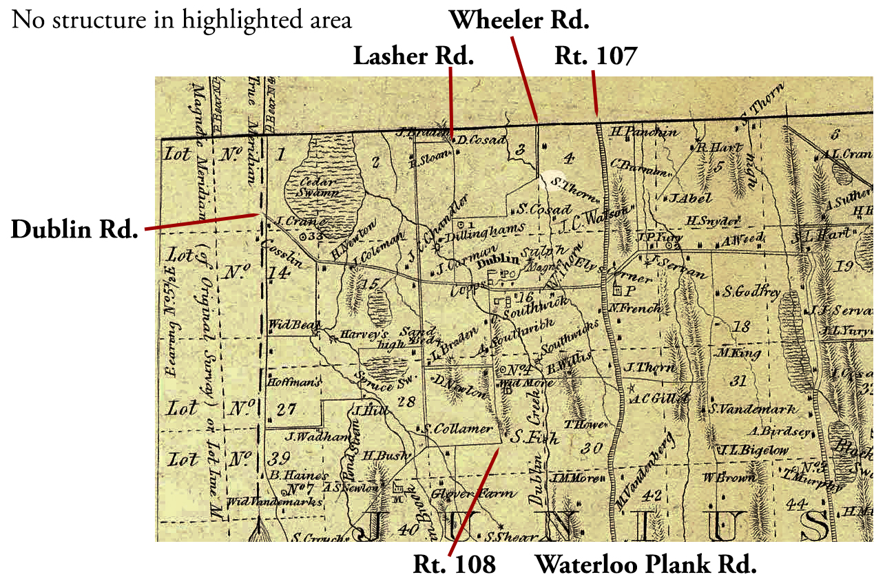 1850 Seneca County Jun-13_2 Excerpt Map